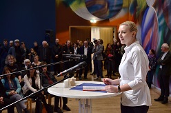 Dominika Świętońska, Direktorin Polnisches Institut, Foto Presseamt Stadt Bochum